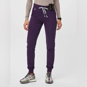 Figs Zamora Jogger Scrub Pants in Purple Shadow, XL